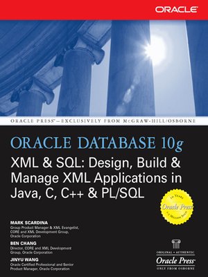 cover image of Oracle Database 10g XML & SQL